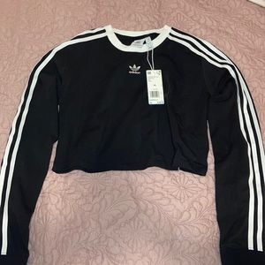 NWT Adidas Originals Cropped Long Sleeve